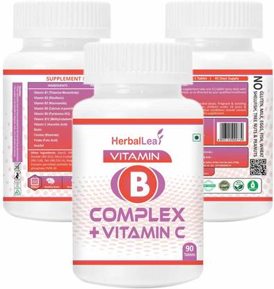 herballeaf vitamin b complex with vitamin c biotin choline
