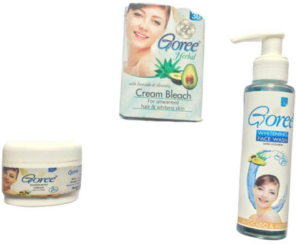 goree cream face wash