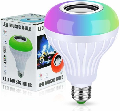 led bluetooth bulb speaker