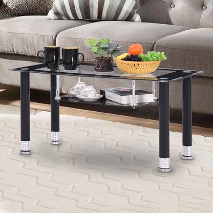 Royaloak Lorie Glass Coffee Table Price In India Buy Royaloak Lorie Glass Coffee Table Online At Flipkart Com
