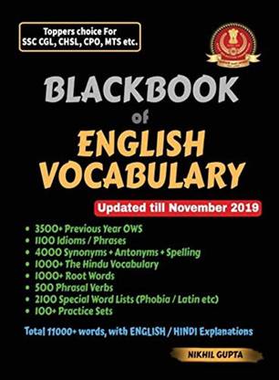 Blackbook Of English Vocabulary Ssc Vocabulary New Edition Nov 19 Buy Blackbook Of English Vocabulary Ssc Vocabulary New Edition Nov 19 By Nikhil Gupta At Low Price In India Flipkart Com