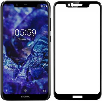 NSTAR Edge To Edge Tempered Glass for Nokia 5.1 Plus