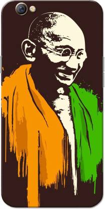 Be Haraami Back Cover for Mahatma Gandhi Indian Flag Vector-2305 - Be  Haraami : 