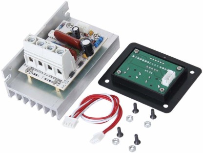 AC110-220V 10000W SCR Voltage Regulator Motor Speed Controller Dimmer Thermo Set 