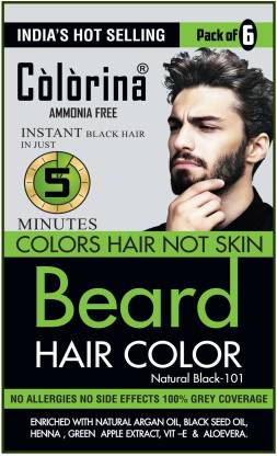 Colorina Men's Beard Color, Natural Black 101 (60ml) , Natural Black -  Price in India, Buy Colorina Men's Beard Color, Natural Black 101 (60ml) ,  Natural Black Online In India, Reviews, Ratings & Features 