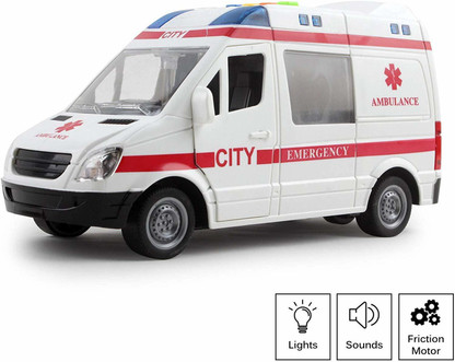Ambulance toy with siren Clearance