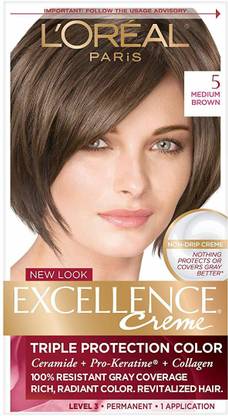L Oreal Paris Excellence Creme Permanent Hair Color Brown Price In India Buy L Oreal Paris Excellence Creme Permanent Hair Color Brown Online In India Reviews Ratings Features Flipkart Com