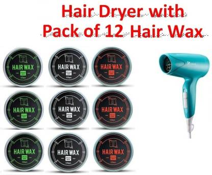 MIRELLA HYPE Free Hair Dryer with Hair Wax for Man, Pack of 12. Hair Wax -  Price in India, Buy MIRELLA HYPE Free Hair Dryer with Hair Wax for Man,  Pack of