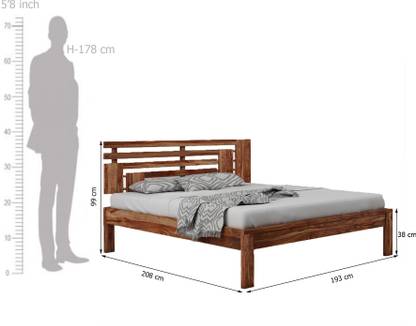 Home Edge Aelinia Sheesham Wood Solid King Bed In India At Flipkart Com Home Edge Aelinia Sheesham Wood Solid, Standard Size Of King Bed Philippines