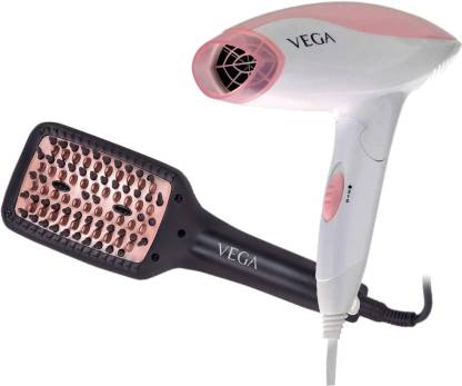 VEGA X-Look Hair Straightening Brush VHSB-02 + Style-up 1200 Hair Dryer  VHDH-15 Personal Care Appliance Combo Price in India - Buy VEGA X-Look Hair  Straightening Brush VHSB-02 + Style-up 1200 Hair Dryer