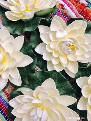 Stupefying Artificial Lotus Flowers For Home Decor Table Decor Multicolor Lotus Artificial Flower Price In India Buy Stupefying Artificial Lotus Flowers For Home Decor Table Decor Multicolor Lotus Artificial Flower Online At Flipkart Com