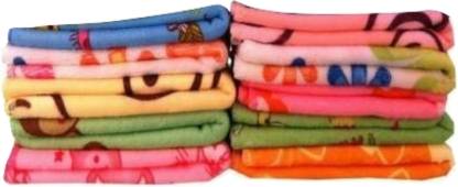 Angel Homes Cotton Face Towel Set (Pack of 10)