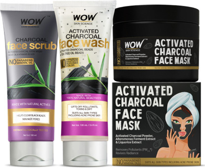 wow charcoal face wash price