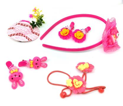 Ayezent Fancy Hair Clips For Kids | Pack of 5 Hair Accessories Hair  Accessory Set Price in India - Buy Ayezent Fancy Hair Clips For Kids | Pack  of 5 Hair Accessories