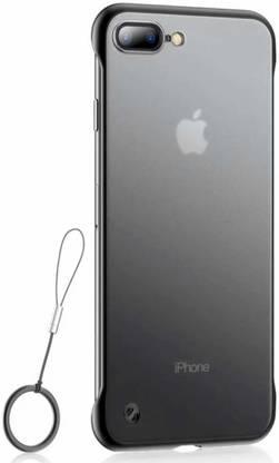 Avianna Back Cover For Apple Iphone 8 Plus Ultra Slim Transparent Frameless Cover With Free One Matel Ring Avianna Flipkart Com