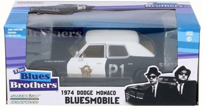 model car 1974 Dodge Monaco Bluesmobile The Blues Brothers  1/24 Scale