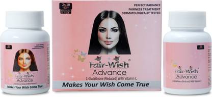 fair wish advance l glutathione tablets for glowing fair skin