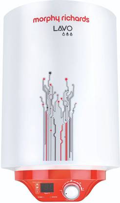 morphy richards 15 l storage water geyser lavo white red price in india buy morphy richards 15 l storage water geyser lavo white red online at flipkart com