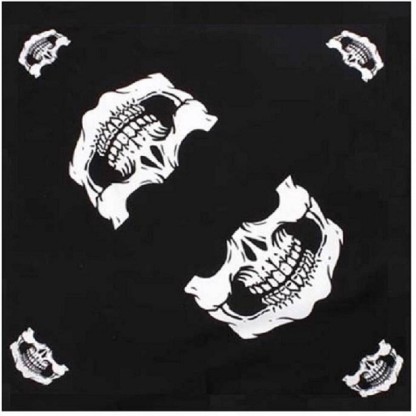 Hearts Diamonds Skulls Paisley Black And White Bandana Face Mask Cover Adjustable Close Reversible Biker Motorcycle Shield Bandanna For Men Women 