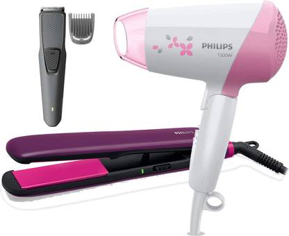 PHILIPS BHS384 Hair Straightener & HP8120 Hair Dryer & BT1210 Trimmer Personal Care Appliance Combo Price in India - Buy PHILIPS BHS384 Hair Straightener & HP8120 Hair Dryer & BT1210 Trimmer Personal PHILIPS BHS384 Hair Straightener & HP8120 Hair Dryer & BT1210 Trimmer Personal Care Appliance Combo Price in India - Buy PHILIPS BHS384 Hair Straightener & HP8120 Hair Dryer & BT1210 Trimmer Personal