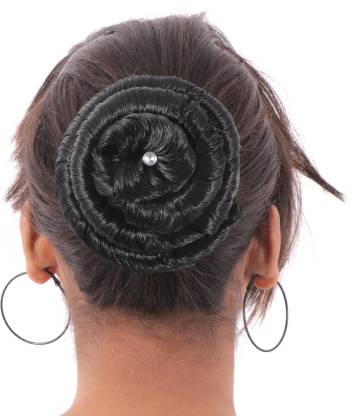 Honbon Black Hair Clutcher Juda/Extenshion for Girls & womens With Small  Stone Work Bun Price in India - Buy Honbon Black Hair Clutcher  Juda/Extenshion for Girls & womens With Small Stone Work