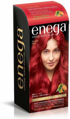 enega Flame red Hair Color , flame red - Price in India, Buy enega Flame  red Hair Color , flame red Online In India, Reviews, Ratings & Features |  