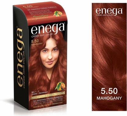enega Cream hair color (120 ml/each) superior quality with Argan Oil & Green Tea extract enega Cream hair color (120 ml/each) superior quality with Argan Oil & Green Tea extract