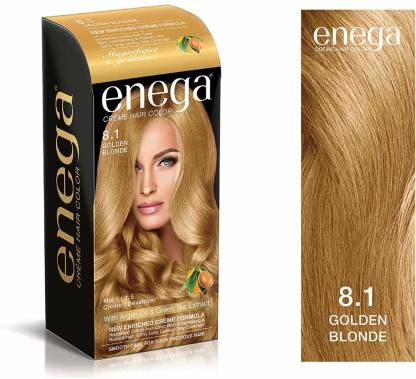 enega Cream hair color (50 ml/each) superior quality with Argan Oil & Green  Tea extract