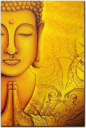 Buddha Wallpapers canvas print art extra large size jumbo painting Poster  For Living Room,Bedroom,Office,Kids Room,Hall Canvas Art - Religious  posters in India - Buy art, film, design, movie, music, nature and  educational