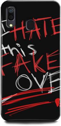 Grafiqe Back Cover For Samsung Galaxy A30 I Hate Fake Love Attitude Singal Boy Hate Love Grafiqe Flipkart Com