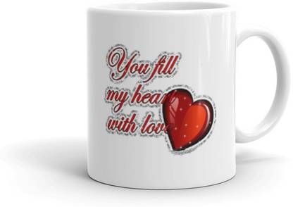 Youth Style You Fill My Heart Coffee And Tea Cup Gift For Friend Girl Friend Valentine We have aggregated best deals and coupons of top sites such as amazon, flipkart, ferns n petals, igp.