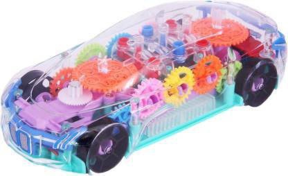 concept racing educational transparent car