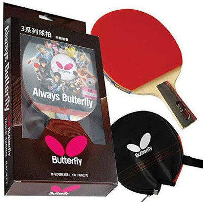 1 Ping Pong Paddle 1 Ping Pong Paddle Butterfly 303 Table Tennis Racket Set 