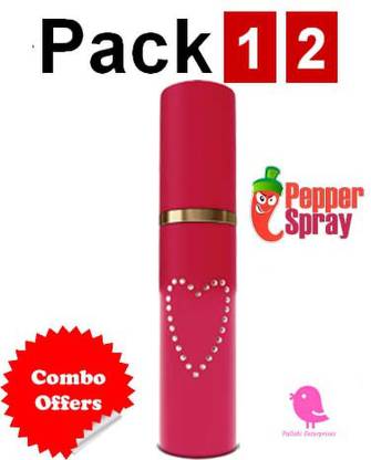 Pallabi Enterprises Self Defence Lipstic Pepper Spray For Girls Stream Spray Pack Of 12 Pepper Stream Spray Price In India Buy Pallabi Enterprises Self Defence Lipstic Pepper Spray For Girls Stream
