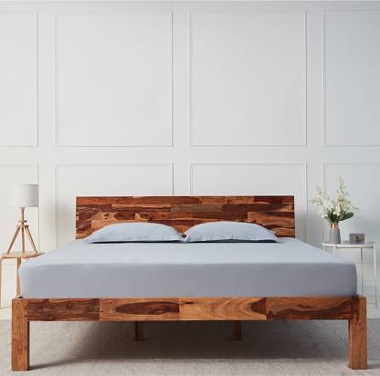 Best Design Andromeda Sheesham Solid Wood King Bed