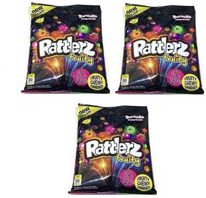 Bazooka Candy Brands Rattlerz Fruity Chewy Candies Pack Of 3 Fruity Candy Price In India Buy Bazooka Candy Brands Rattlerz Fruity Chewy Candies Pack Of 3 Fruity Candy Online At Flipkart Com