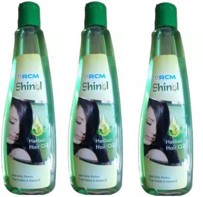 RCM Shinol Herbal Hair Oil with Amla (Pack of 3) Hair Oil - Price in India,  Buy RCM Shinol Herbal Hair Oil with Amla (Pack of 3) Hair Oil Online In  India,