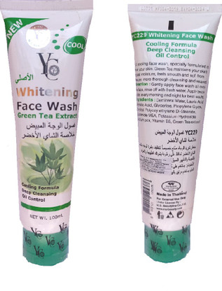 yc green tea face wash