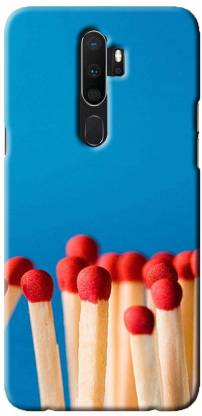 NDCOM Back Cover for OPPO A9 2020 Match Stick Printed