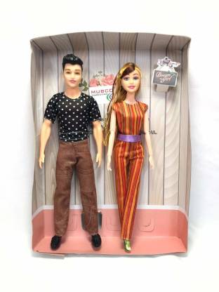 ding Edelsteen Begrijpen Mubco Barbie and Ken Couple Doll Set (Orange) - Barbie and Ken Couple Doll  Set (Orange) . Buy Barbie, Ken toys in India. shop for Mubco products in  India. | Flipkart.com