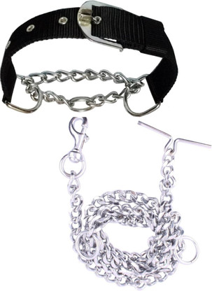 black choke chain