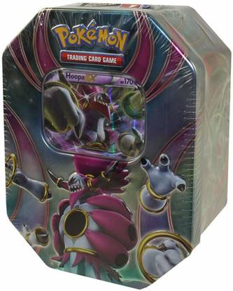Pokemon Hoopa Ex Power Beyond Fall Collector Tin Hoopa Ex Power Beyond Fall Collector Tin Shop For Pokemon Products In India Flipkart Com