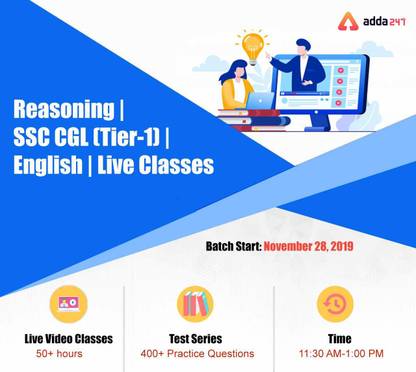 Adda247 Adda247 Reasoning Ssc Cgl Tier 1 English Live Classes Adda247 Flipkart Com