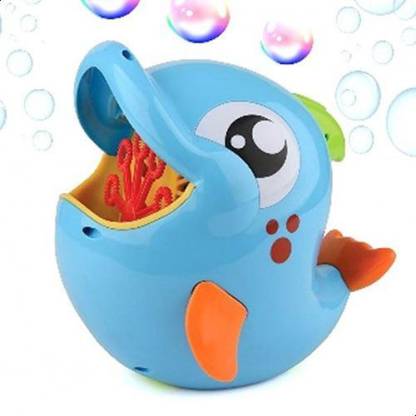 YUELU Bubble Machine Toys Automatic Dolphin Electric Bubble Maker for Toddlers Boys Girls Outdoor Activities Gift Indoor Party