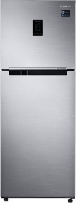 [For Citi Card] SAMSUNG 324 L Frost Free Double Door 3 Star Convertible Refrigerator  (Elegant Inox, RT34T4513S8/HL)