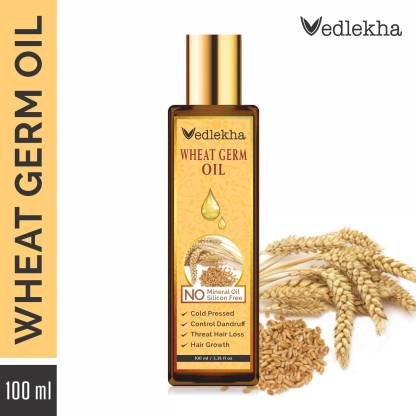 Vedlekha Wheat Germ Oil, 100% Pure, Natural & Undiluted, Hair Oil - Price  in India, Buy Vedlekha Wheat Germ Oil, 100% Pure, Natural & Undiluted, Hair  Oil Online In India, Reviews, Ratings