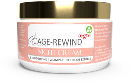 age rewind night cream price