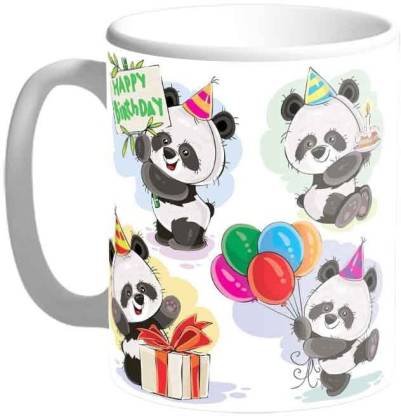 Bigmegamart Funny Tea Cup Creative Happy Birthday Lovely Panda Kids Ceramic  Coffee Mug Price in India - Buy Bigmegamart Funny Tea Cup Creative Happy  Birthday Lovely Panda Kids Ceramic Coffee Mug online