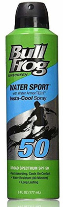 bull frog spray sunscreen
