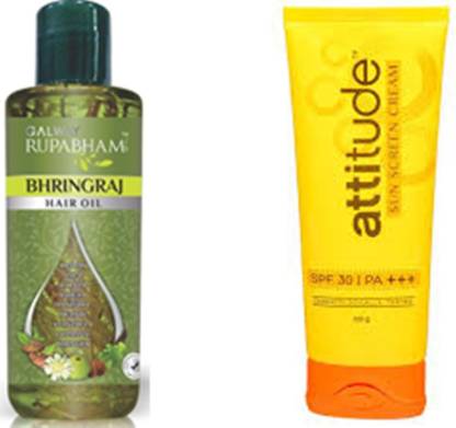 galway Bhringraj Hair Oil with Sunscreen 100g Price in India - Buy galway Bhringraj  Hair Oil with Sunscreen 100g online at 